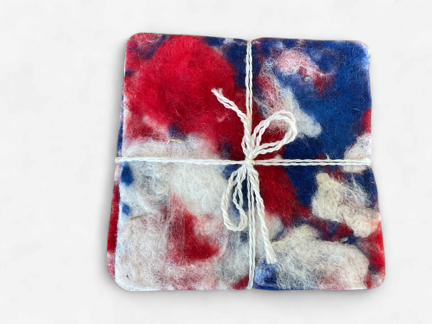 Nome Schoolhouse Color Felted Coasters 4 Pack