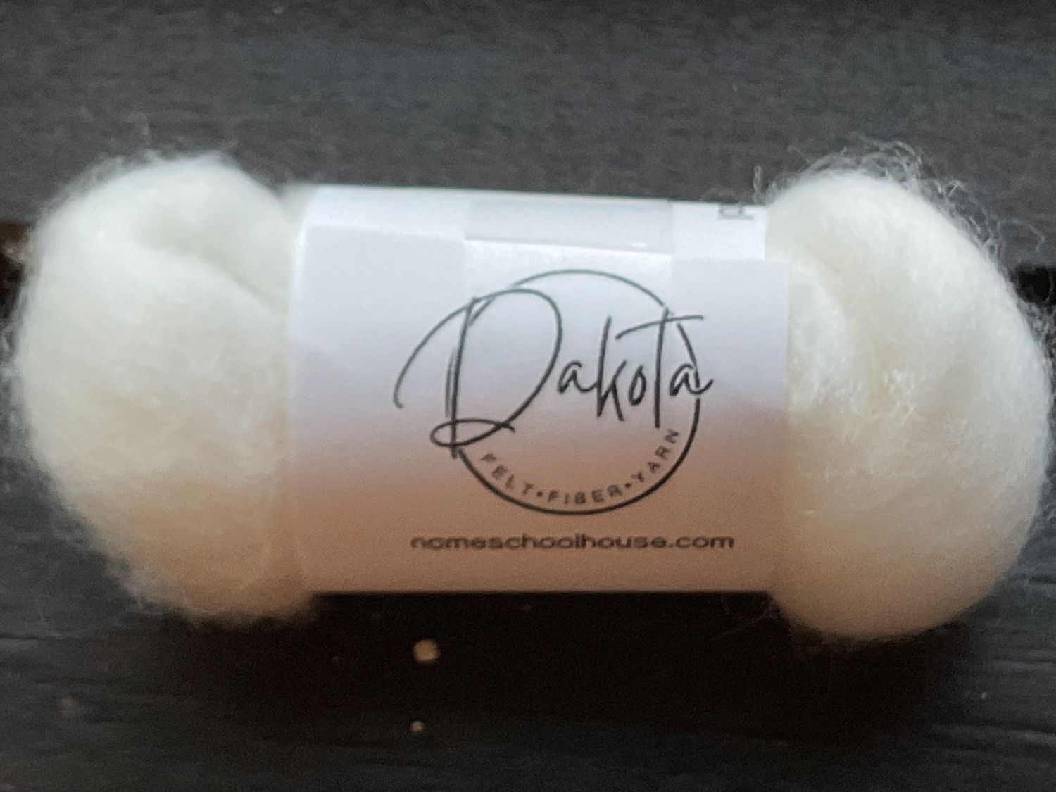 Merino Wool  Combed Top, Color: White