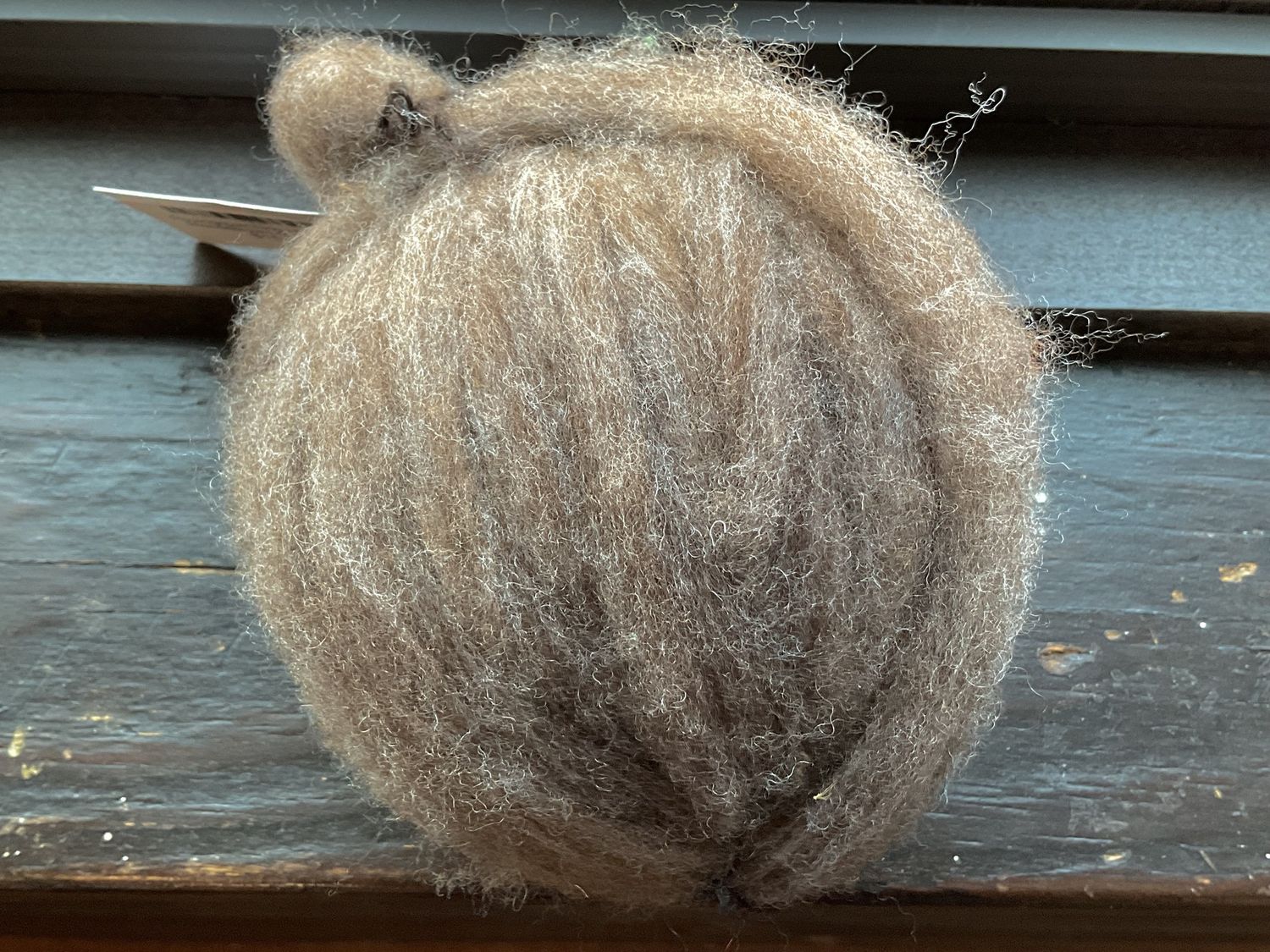 Select Breeds Wool Blend Roving for Spinning, Blend/Color: Romney Blend/Brown-Gray Blend