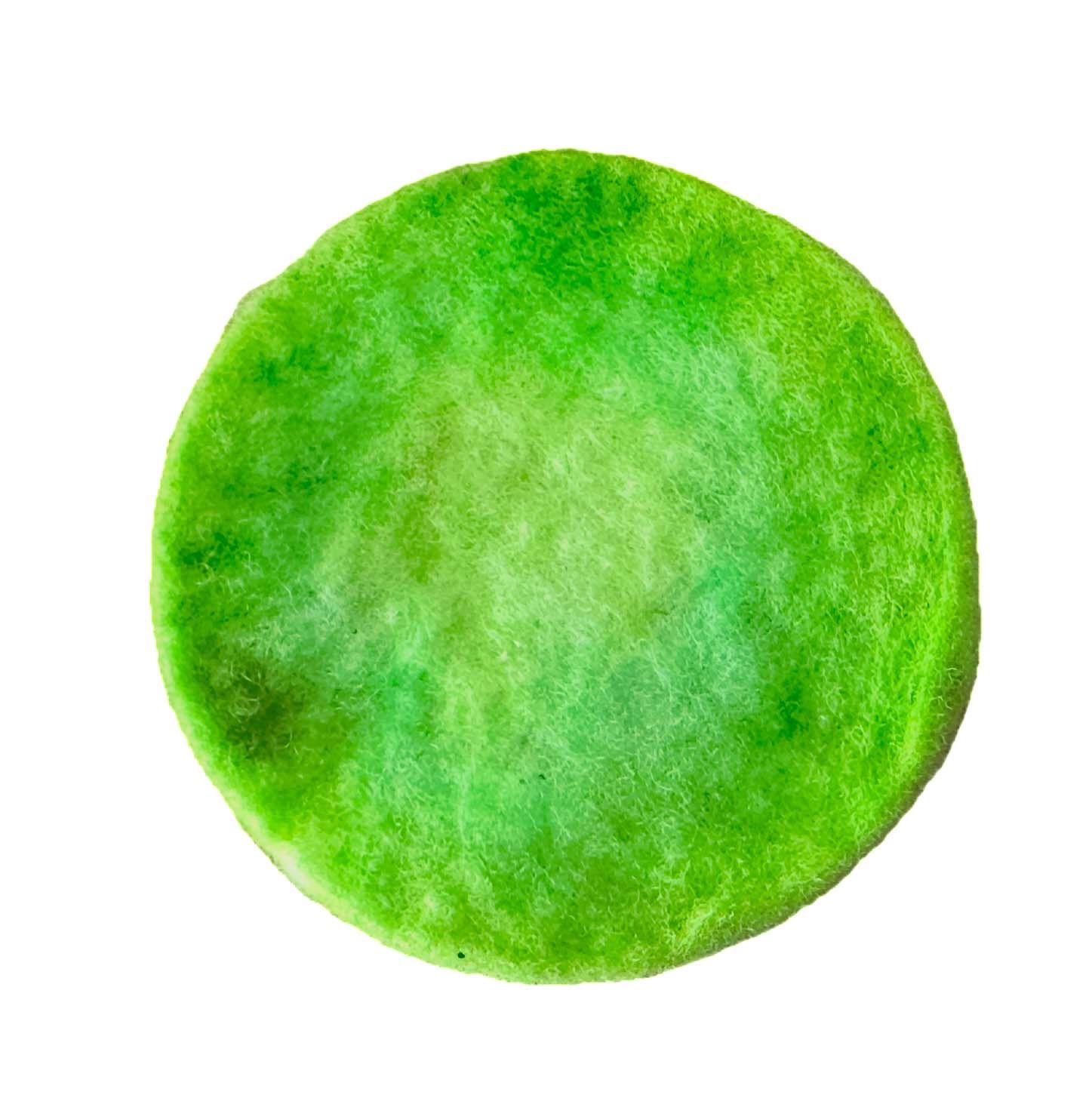 Nome Schoolhouse Green Car Coasters, Blend/Color: Spring Green