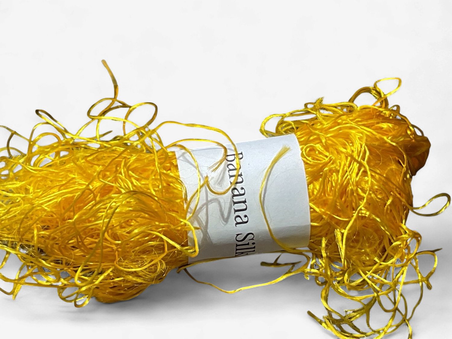 Banana Silk Blending Fiber 16 Grams, Color: Yellow