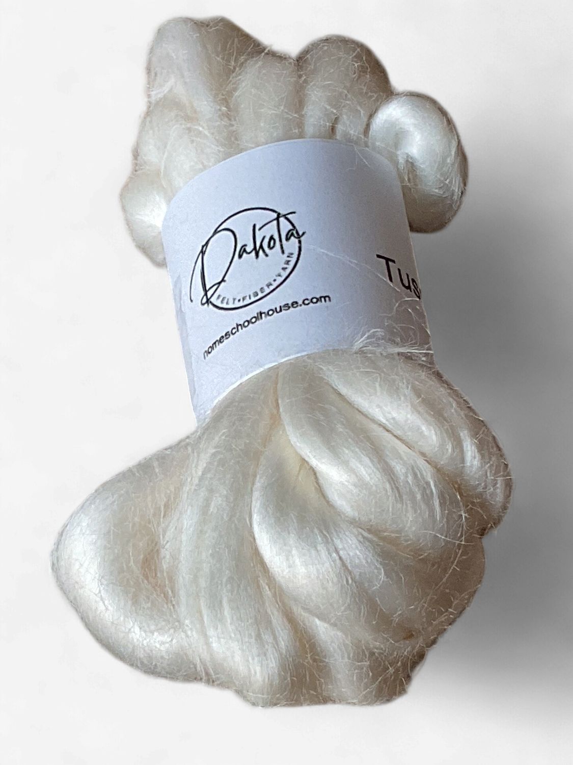Tussah Silk Blending Fibers