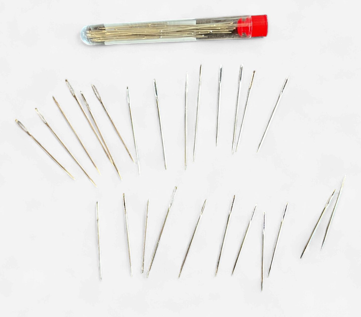 Embroidery Needles (Variety of sizes) - Tube