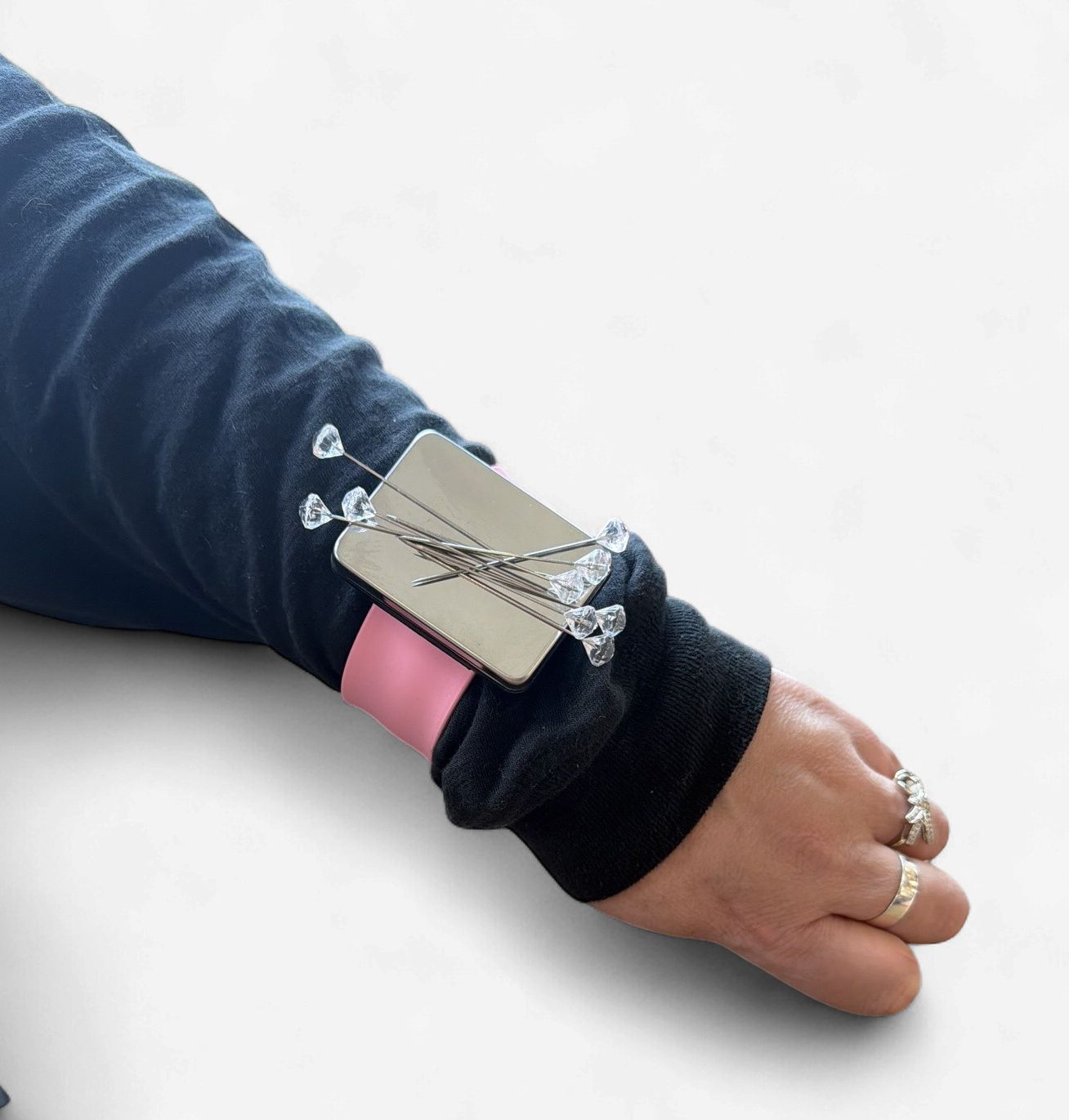 Magnetic Pin Slap Bracelet