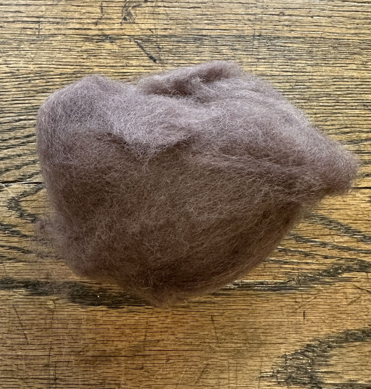 Nome Schoolhouse Corriedale 3D Felting Wool 16 Grams, Color: Plumeria