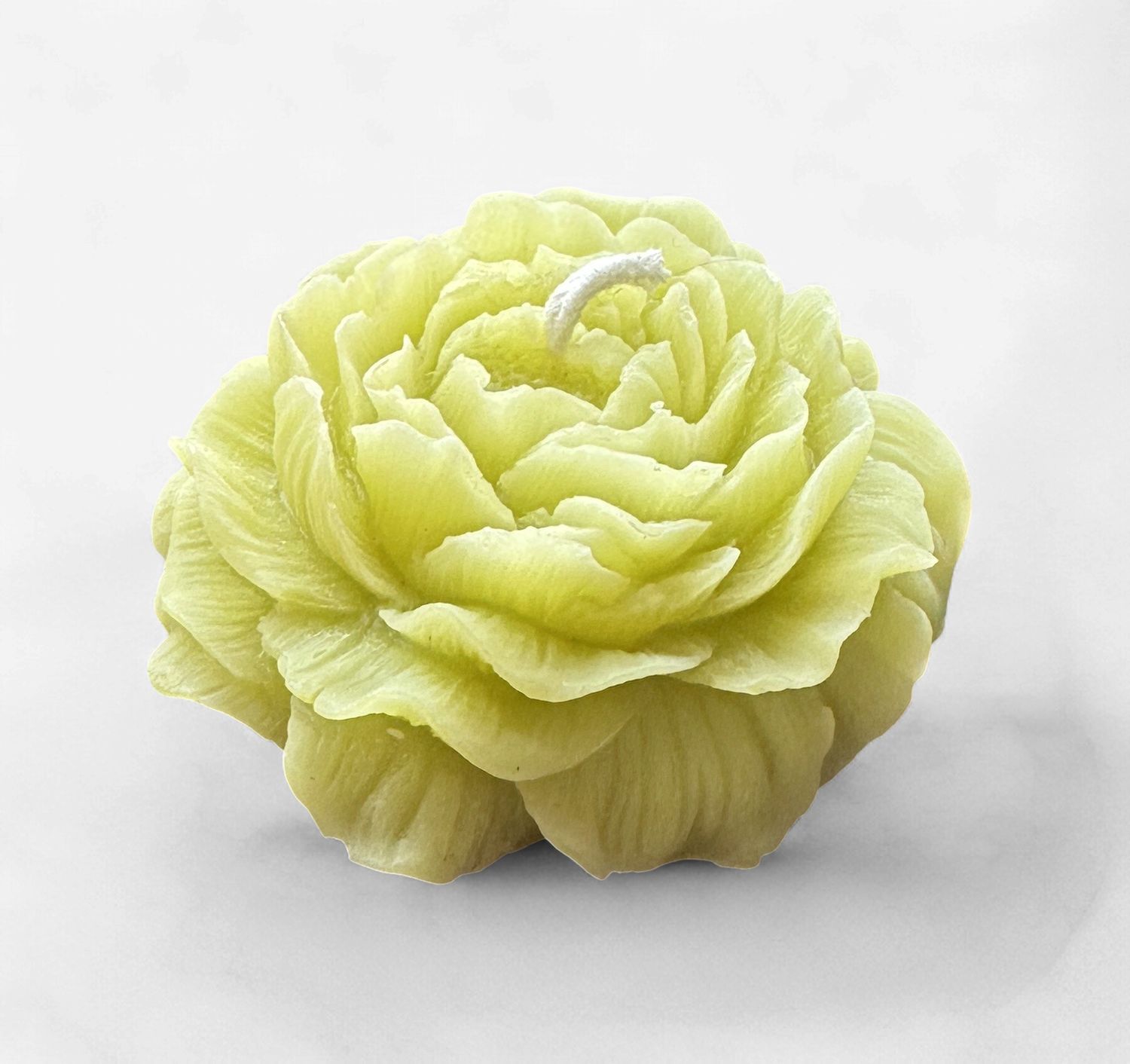 Holton Homestead Peony Beeswax Candle