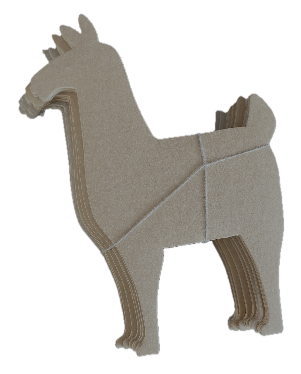 Nome Schoolhouse Cardboard Weaving Llamas