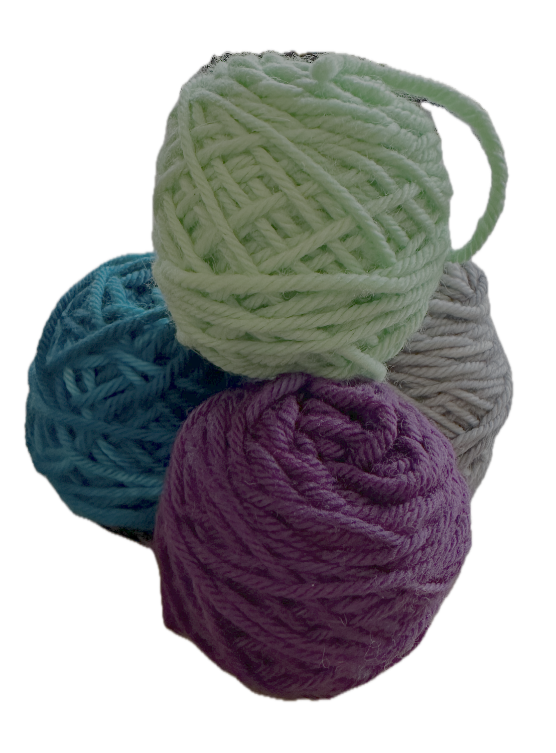 Superwash Wool Yarn Cakes 30 Yards