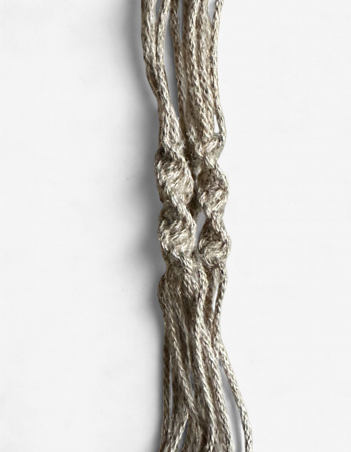 Macrame Jute Hanging Planter 28 Inch