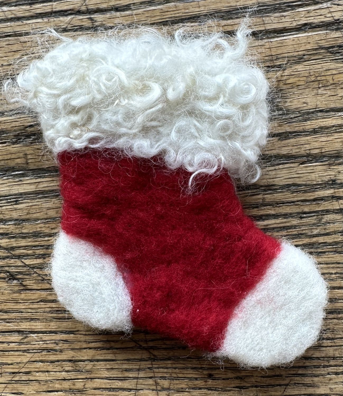 Nome Schoolhouse Needle Felted Christmas Stocking Kit
