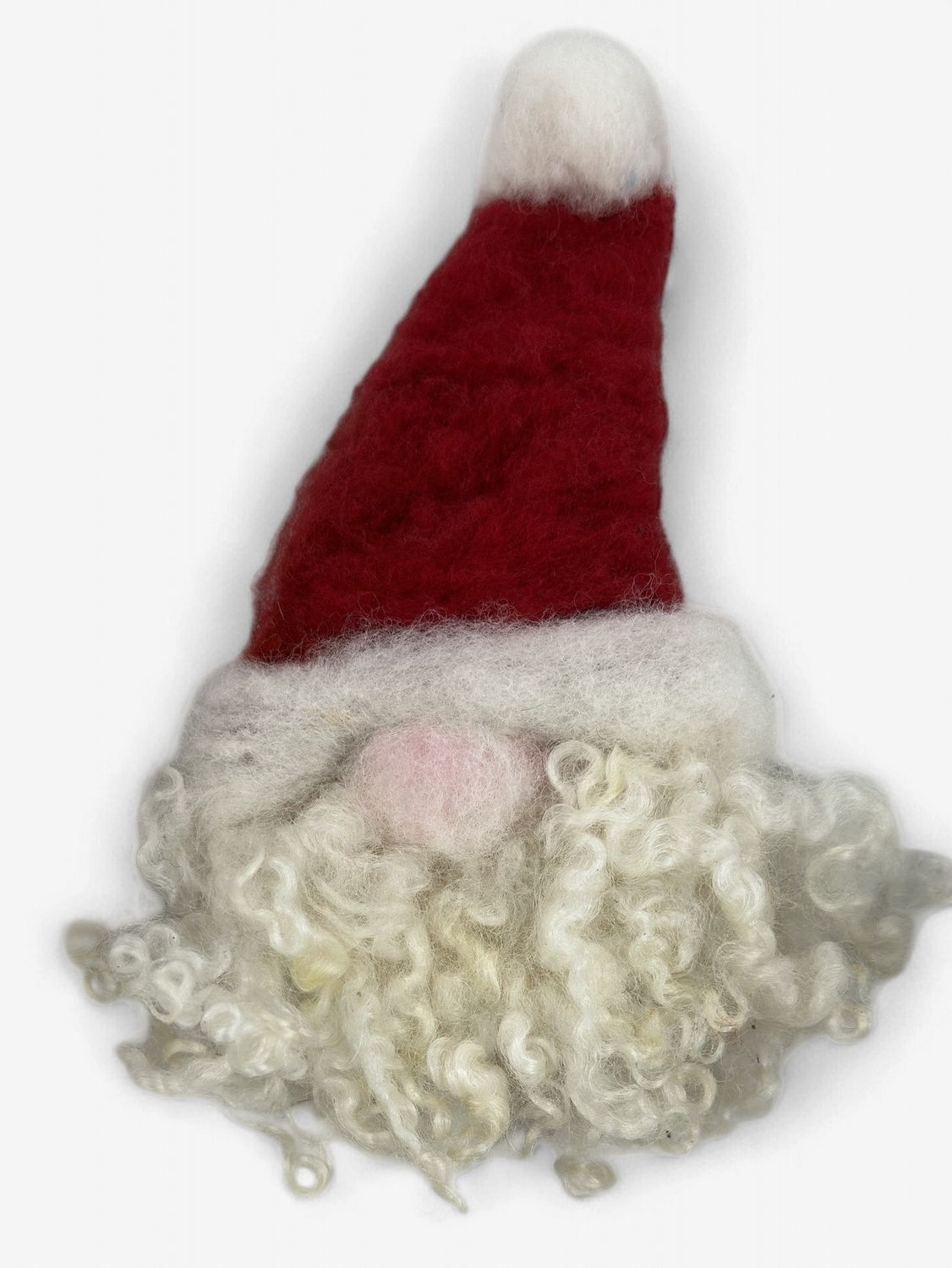 Nome Schoolhouse Santa Ornament Needle Felting Kit