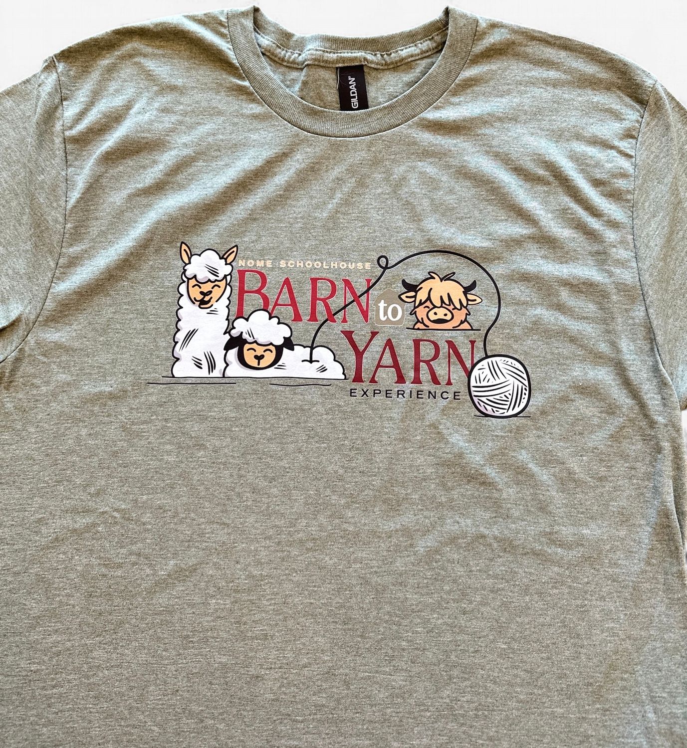 Nome Schoolhouse Barn To Yarn Experience Shirt