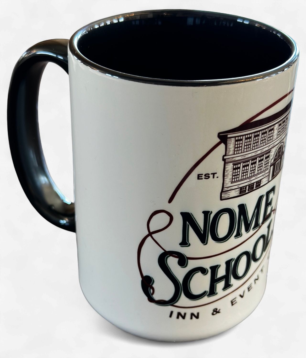 Nome Schoolhouse Black 14 Oz Cup