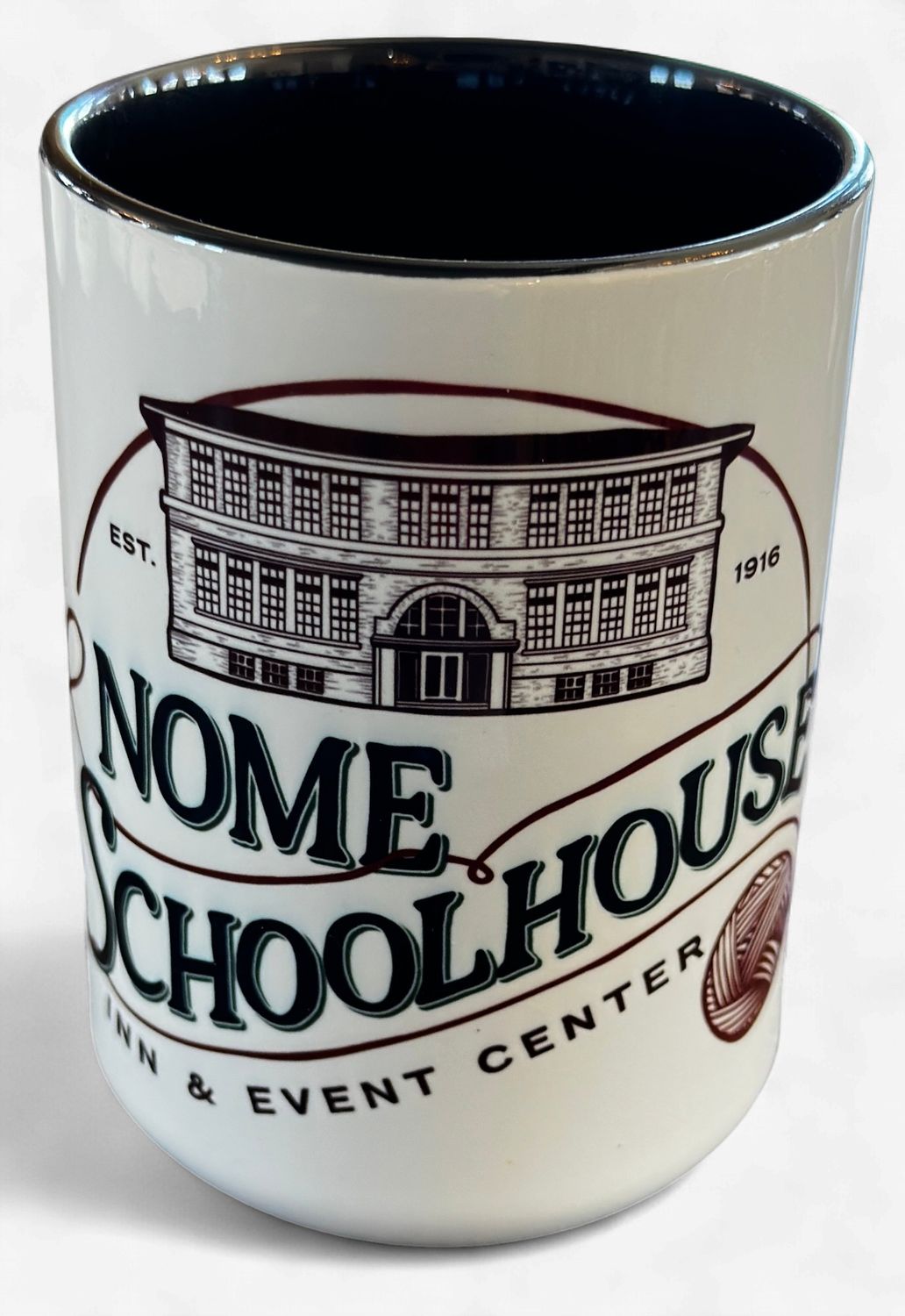 Nome Schoolhouse Black 14 Oz Cup