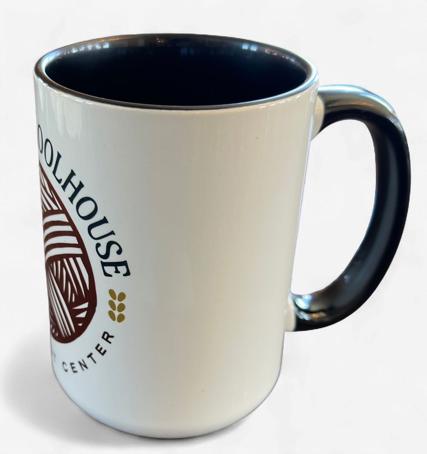 Nome Schoolhouse Yarn Ball 14 Oz Black Accent Cup