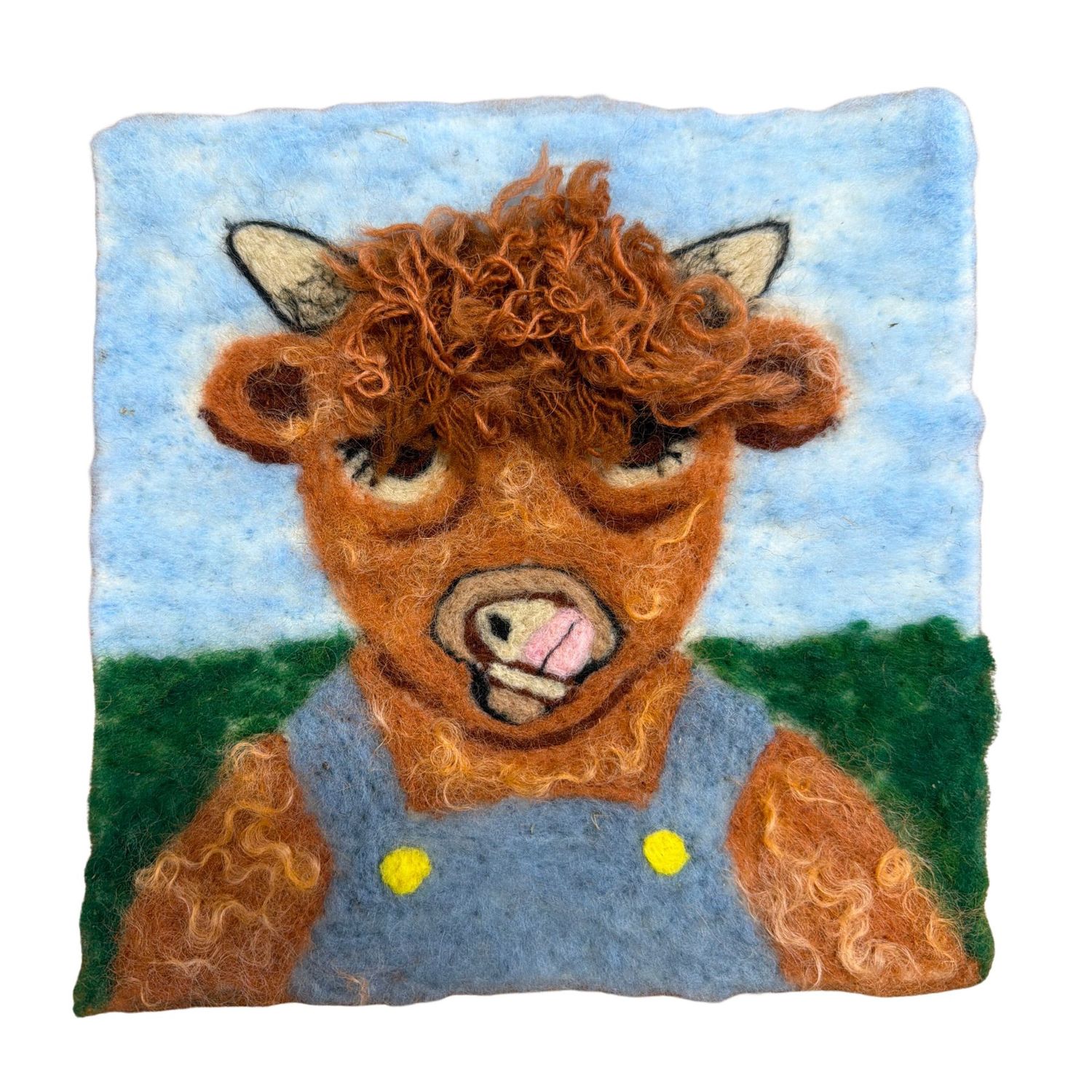 Walter The Highland Cow Needle Felting Kit