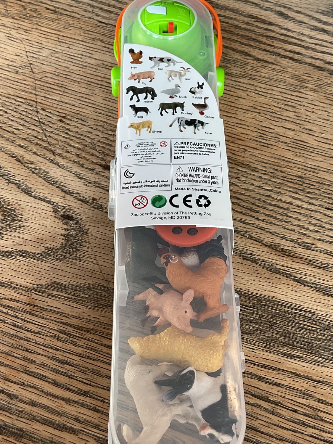 Zoologee Farm Collection Projector Tube (12pcs)