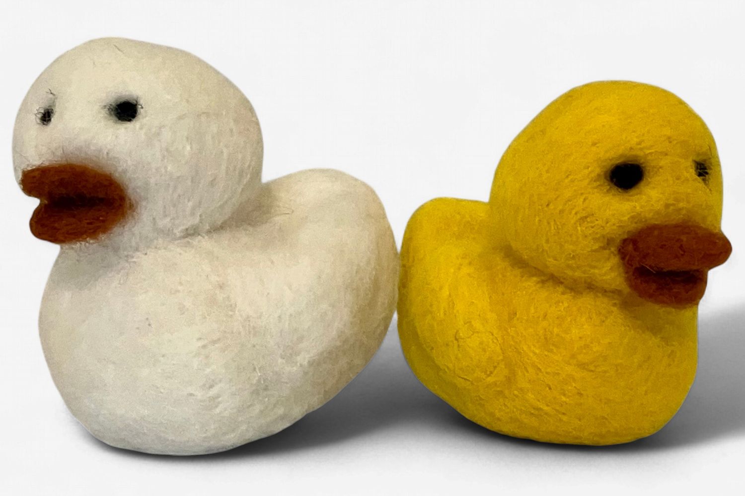 Drake or Dolly 3D Needle Felted Duck Kit
