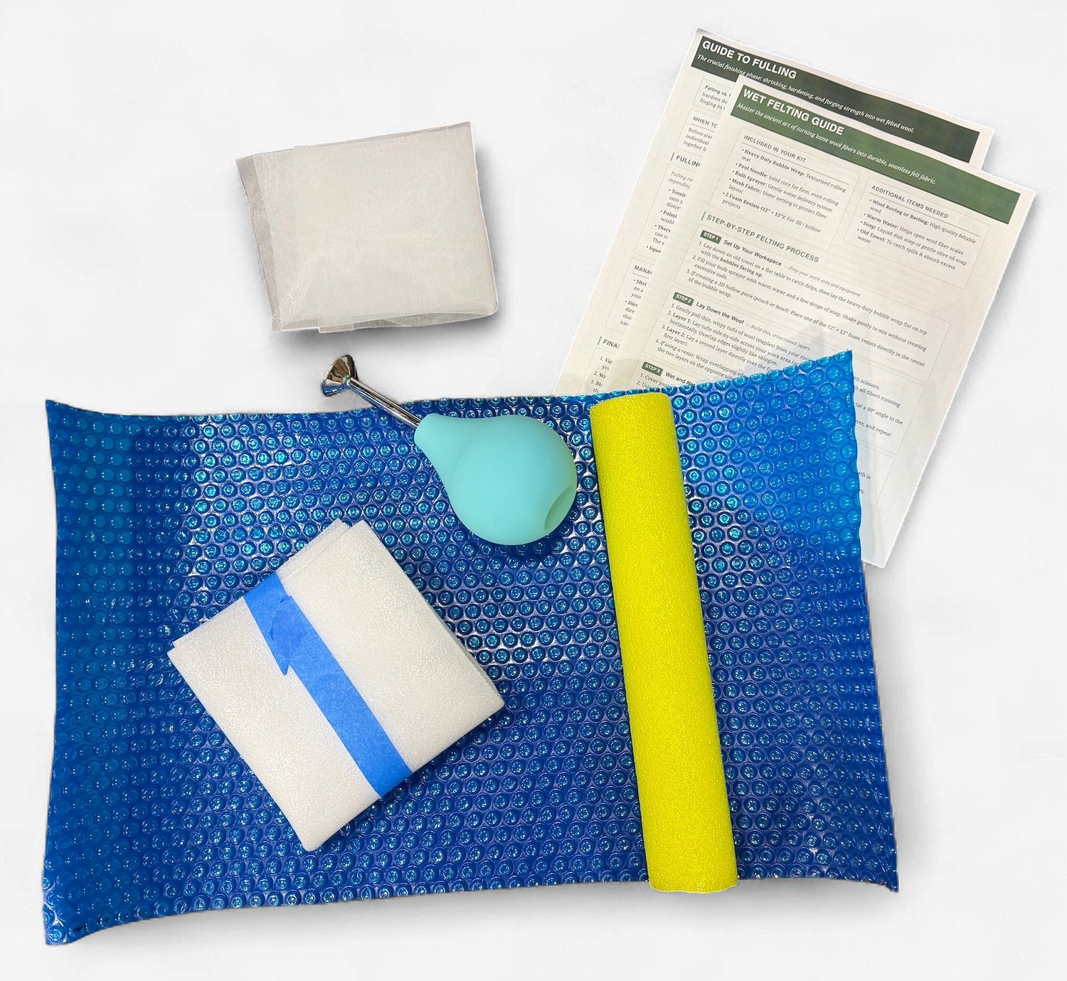 Wet Felting Tool Kit