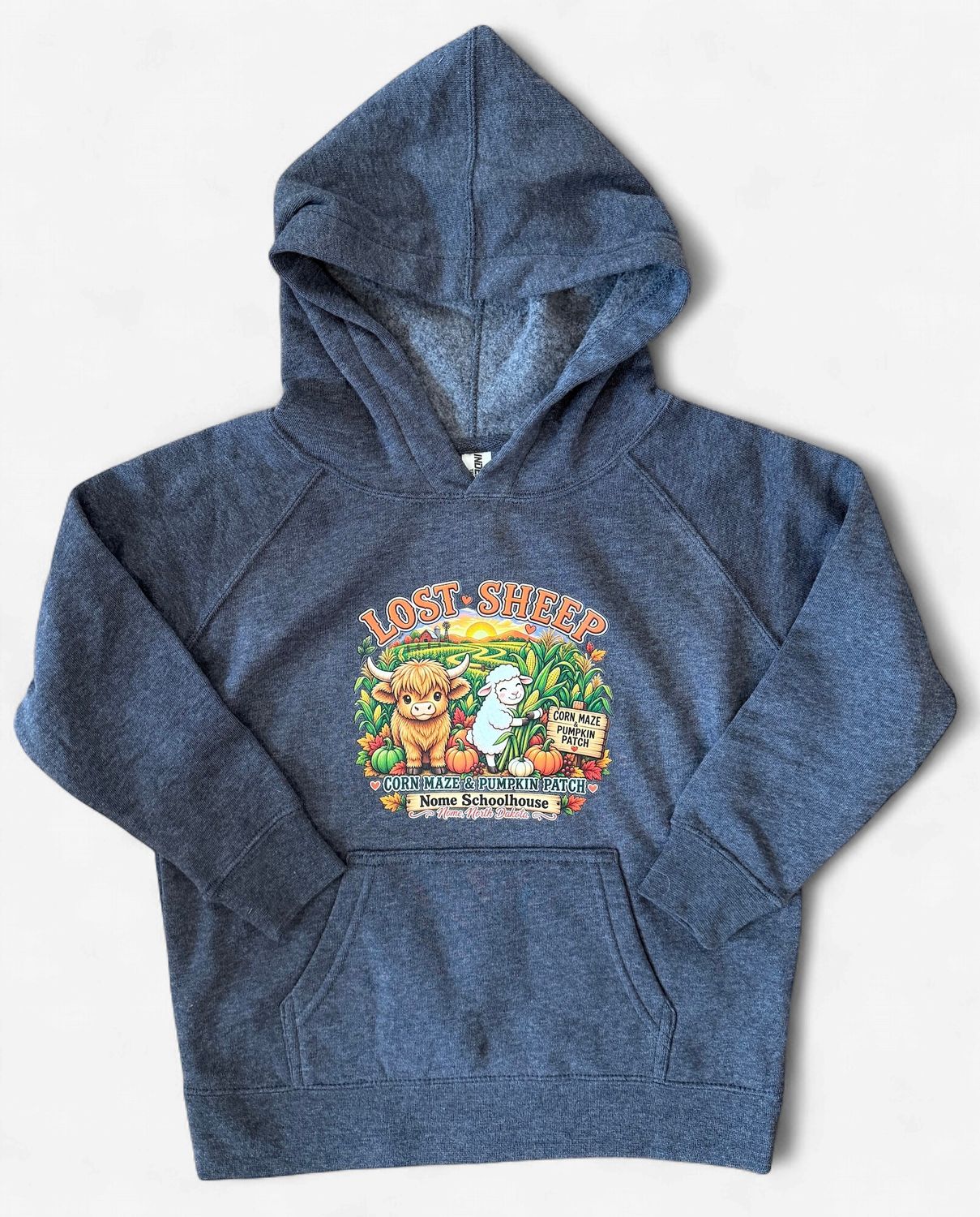 Kids Lost Sheep Corn Maze Hoodie