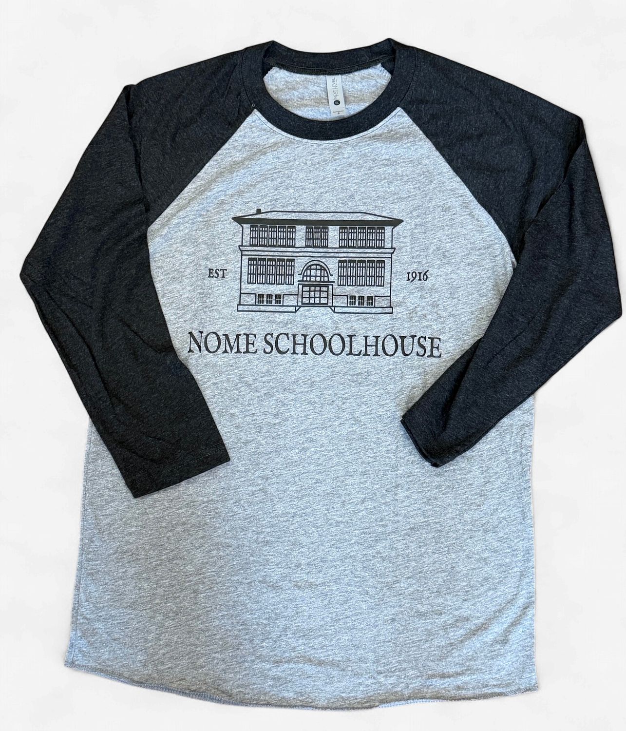 Adult Nome Schoolhouse Baseball 3/4 Sleeve, Size: Small