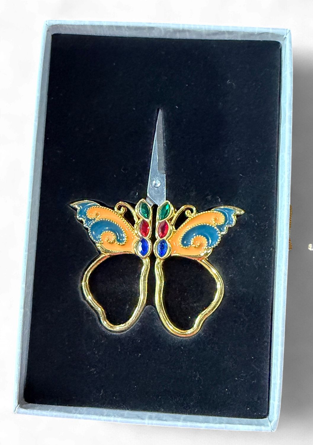 Jie Nuo Butterfly Jeweled Scissors
