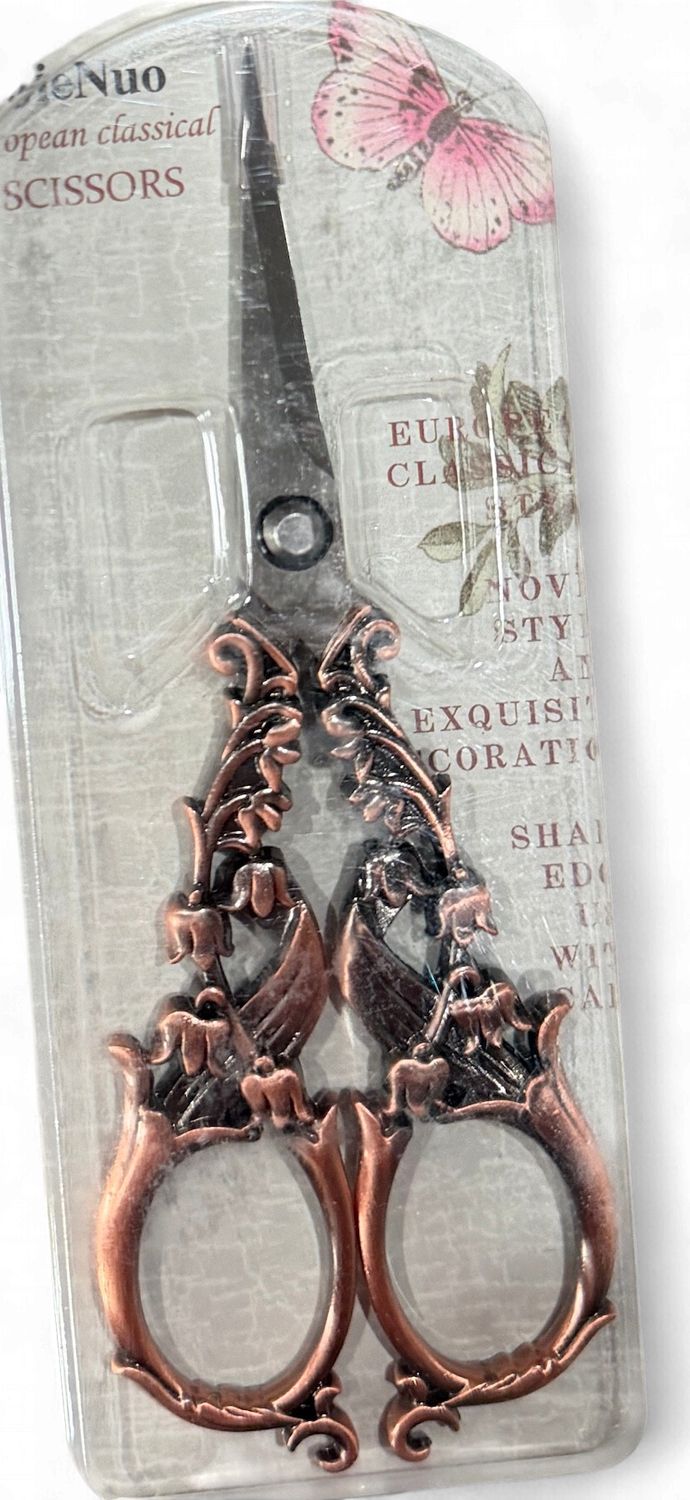 Jie Nuo European Classical Stainless Steel Scissors