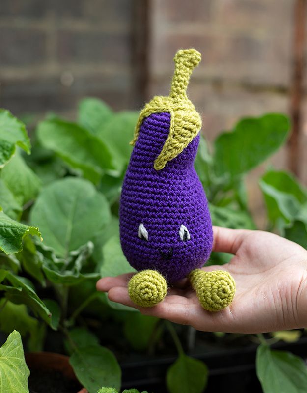 Toft Veggie Crochet Kit- Baby Aubergine Toft Veggie Crochet Kit- Baby Aubergine