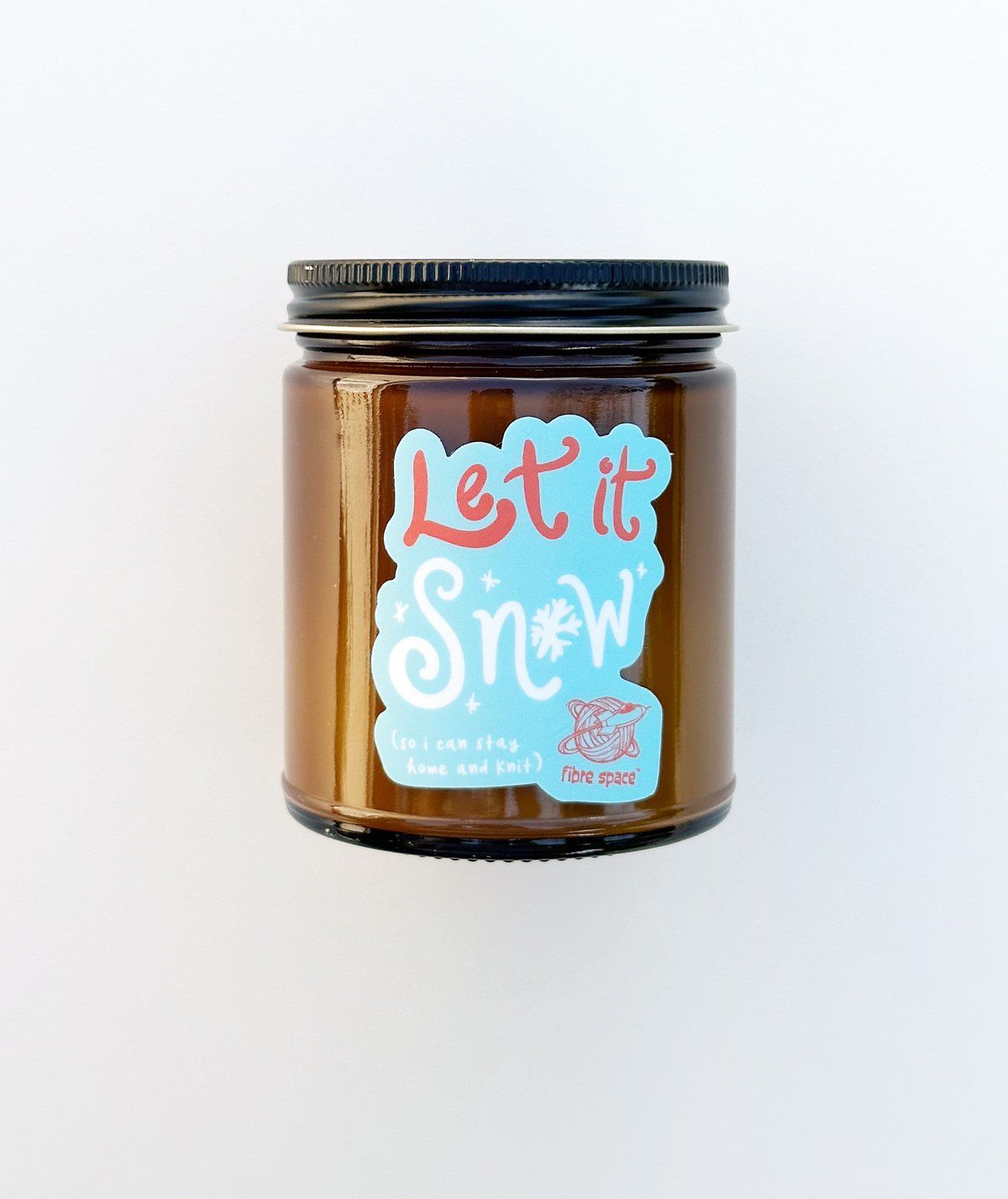 Wax & Wool Candle: Let it Snow exclusive scent