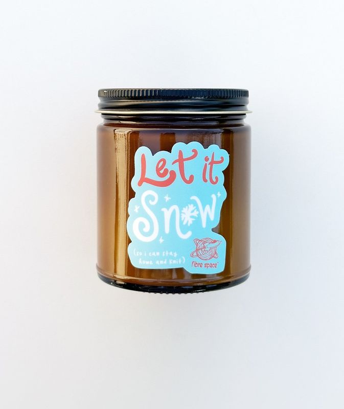Wax & Wool Candle: Let it Snow exclusive scent Wax & Wool Candle: Let it Snow exclusive scent