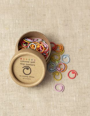 Cocoknits Colorful Split Ring Stitch Markers