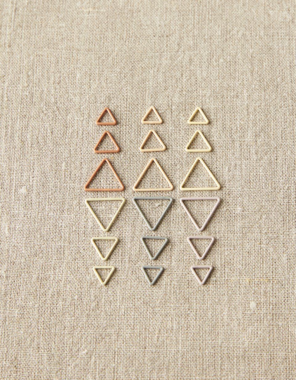 Cocoknits Earth Tone Triangle Stitch Markers