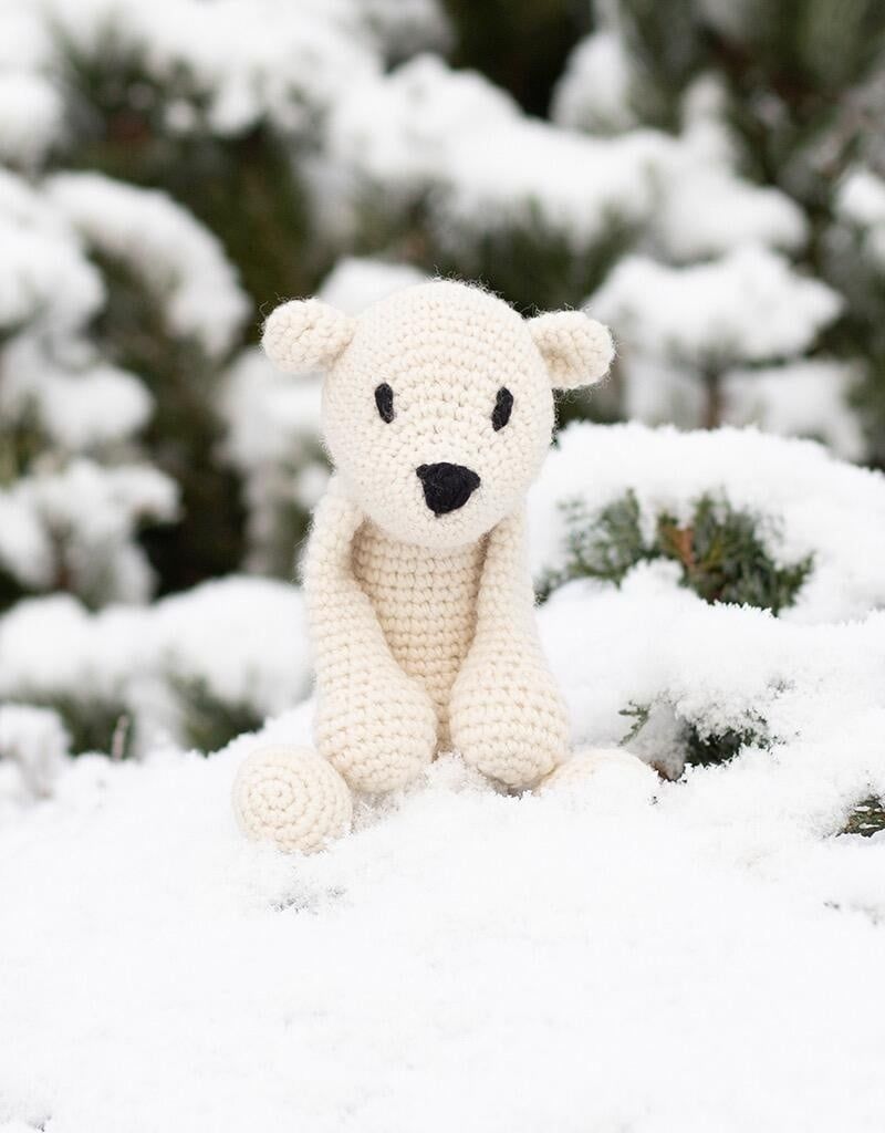 Toft Animal Crochet Kit- Piotr the Polar Bear