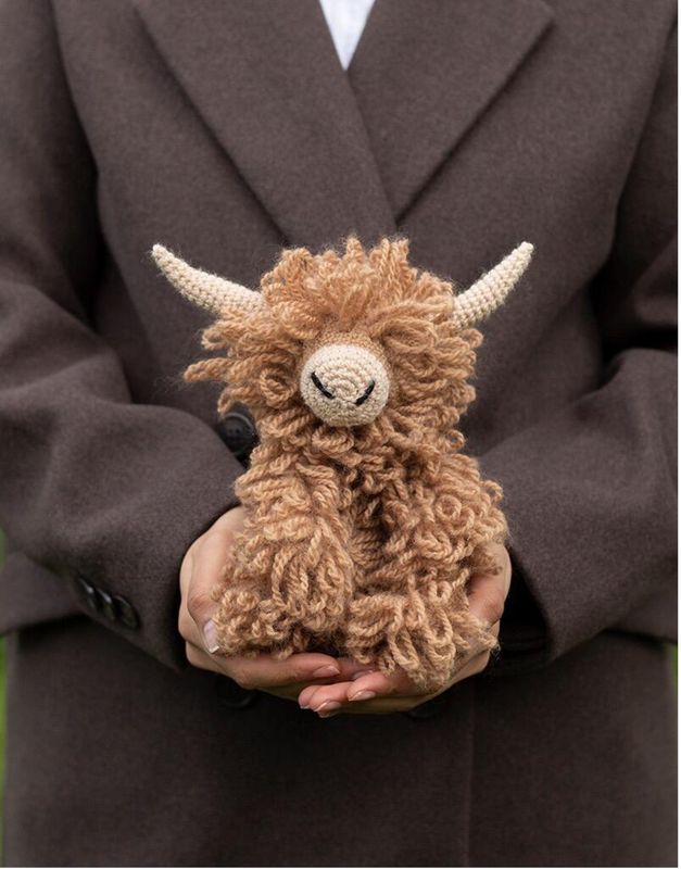 Toft Animal Crochet Kit- Morag The Highland Coo