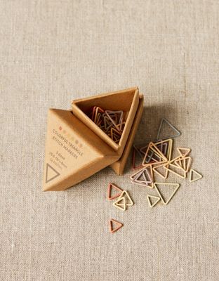 Cocoknits Earth Tone Triangle Stitch Markers