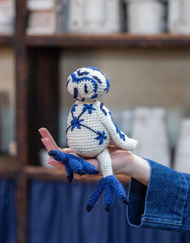 Toft Animal Crochet Kit - Josiah the Owl Figurine
