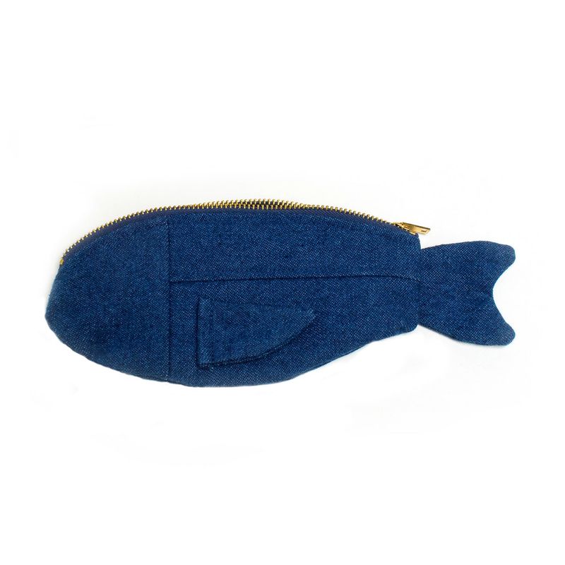 Fish Pouch Denim