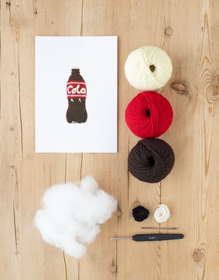 Toft Take Away Crochet Kit - Cola