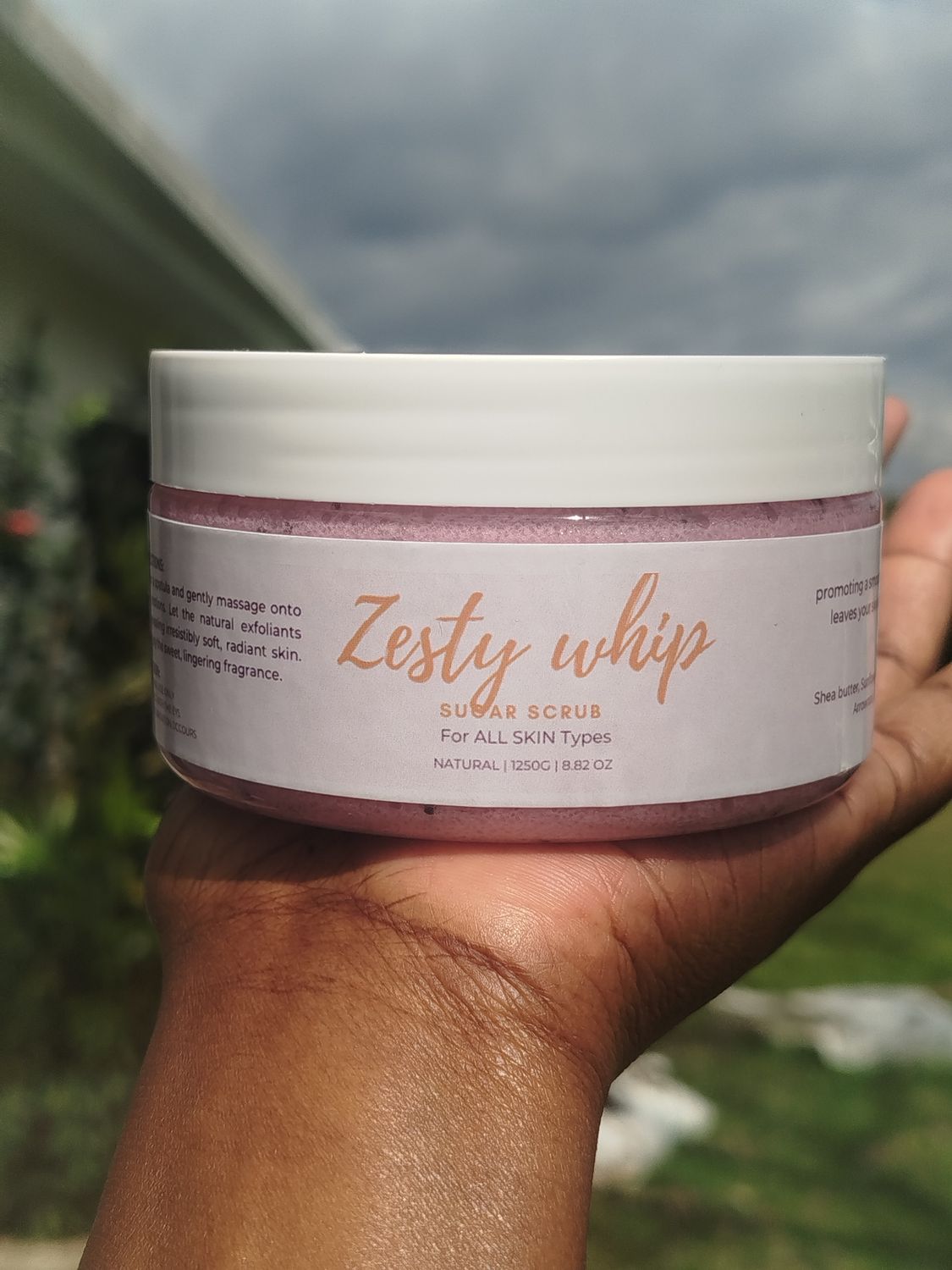 Zesty Whip Sugar Scrub 250g