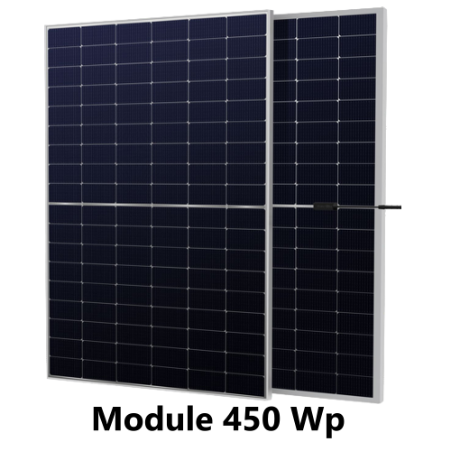 Module bifaciale 450 Wp