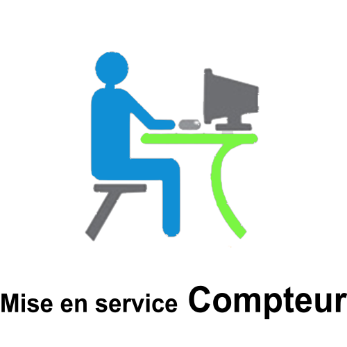 Mise en service des compteurs pour gestion
