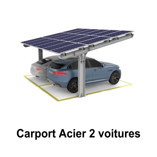 Carport Acier 2 voiture