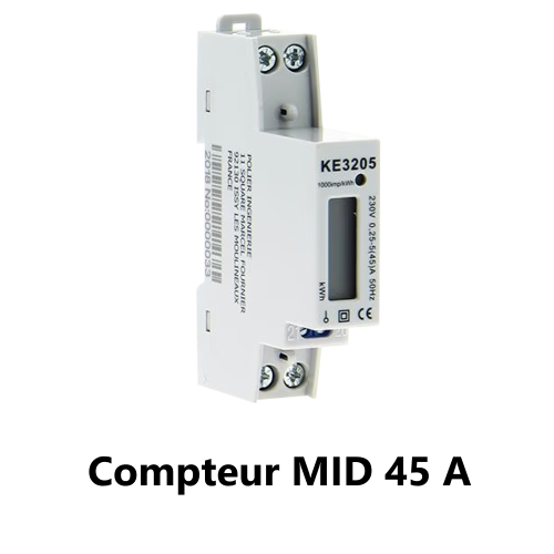 Compteur Mono 45 A