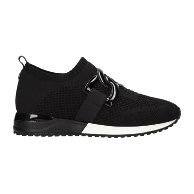 BLACK KNITTED SNEAKER