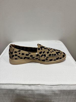 LEOPARD KNITTED LOAFER