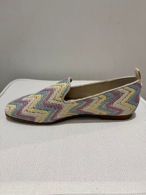 YELOW/LILAC MULTI SEQUINS LOAFER