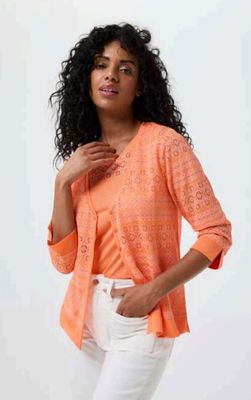 LU TWIN SET ORANGE - TEWT379