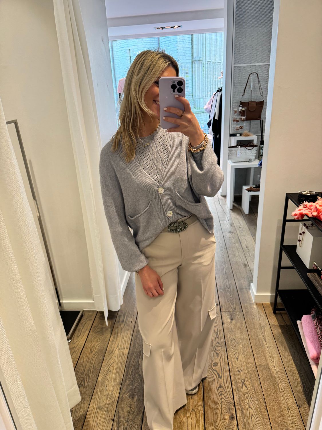 Alexandre Laurent - Gilet - A8604-Grijs