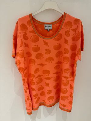 LEO &amp; UGO - TWIN SET ORANGE/GOLD - AET009
