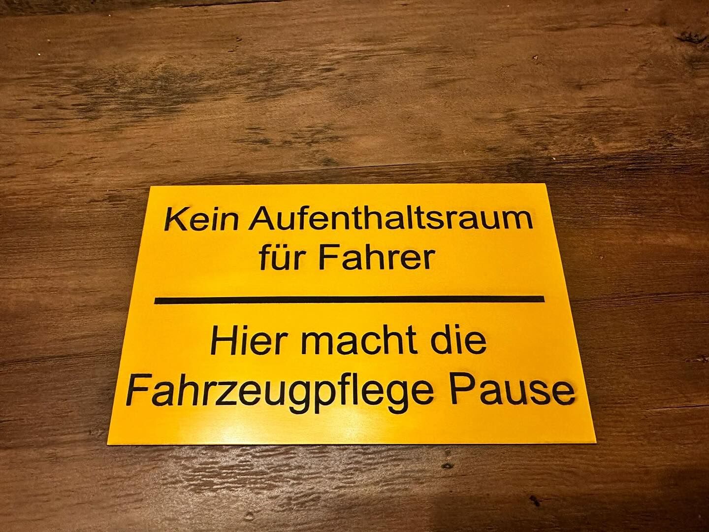 Kunststoffschilder